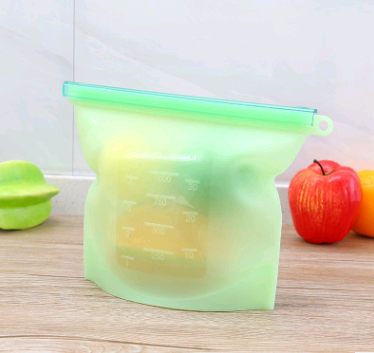 Reusable Silicone Food Storage Bags (Set of 4)