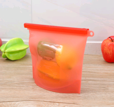 Reusable Silicone Food Storage Bags (Set of 4)